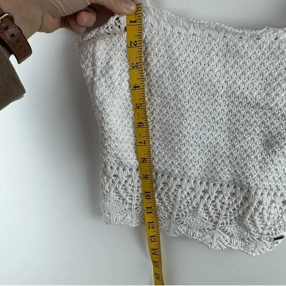 Hollister White Crochet Tank Cami - Picture 7 of 7